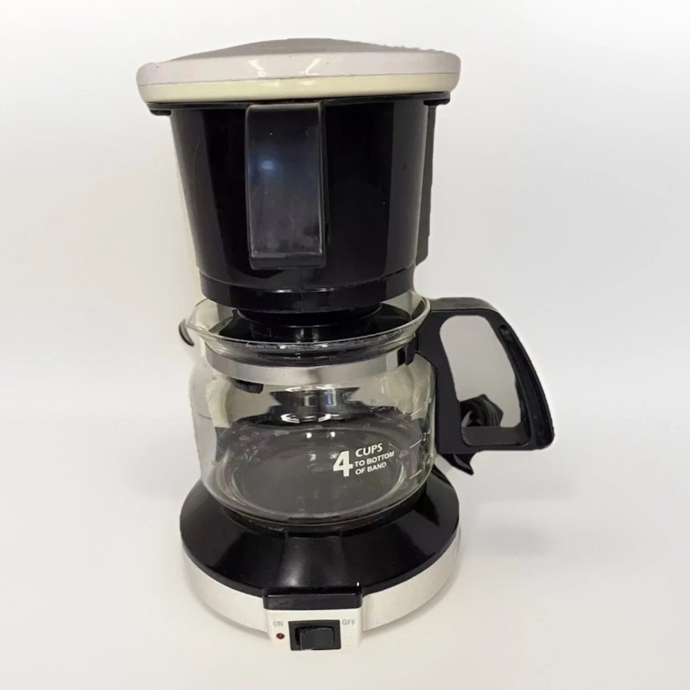 Sunbeam 4 Cup Coffee Maker Model 3279 Vintage Tested Working Small